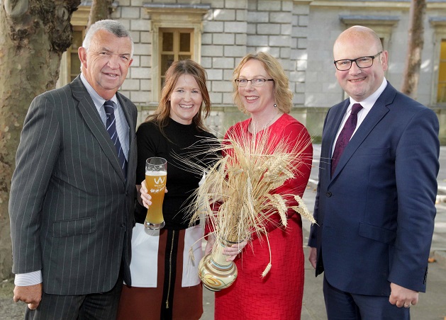 NWED 2015 - Leigh Williams, Wicklow Brewery, and Eamon Ryan, Local Enterprise Offices.